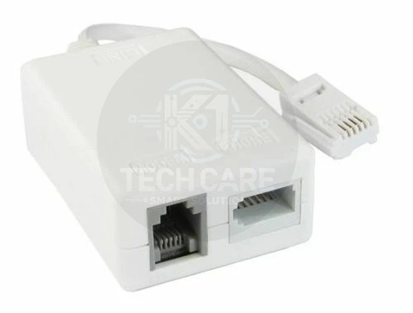 1x ADSL Microfilter Signal Splitter BT Sky Broadband RJ11 to Phone Line Filter