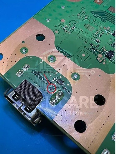 5× 71 Zener Diode for Sony PlayStation 5 PS5 HDMI Repair – Backside Component