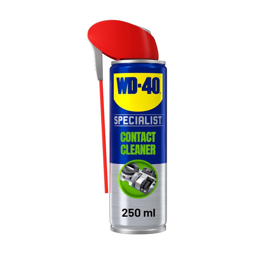 WD-40 Specialist Contact Cleaner 250ml – Fast-Drying Electrical Cleaning Spray
