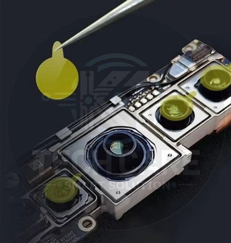 469-Piece Universal Camera Lens Protection Sticker Set – 5.1mm, 7.1mm & 13mm Clear Covers