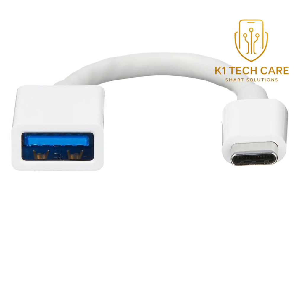 15cm USB-C to USB-A 3.1 Female Adapter Cable – High-Speed OTG Connection Lead