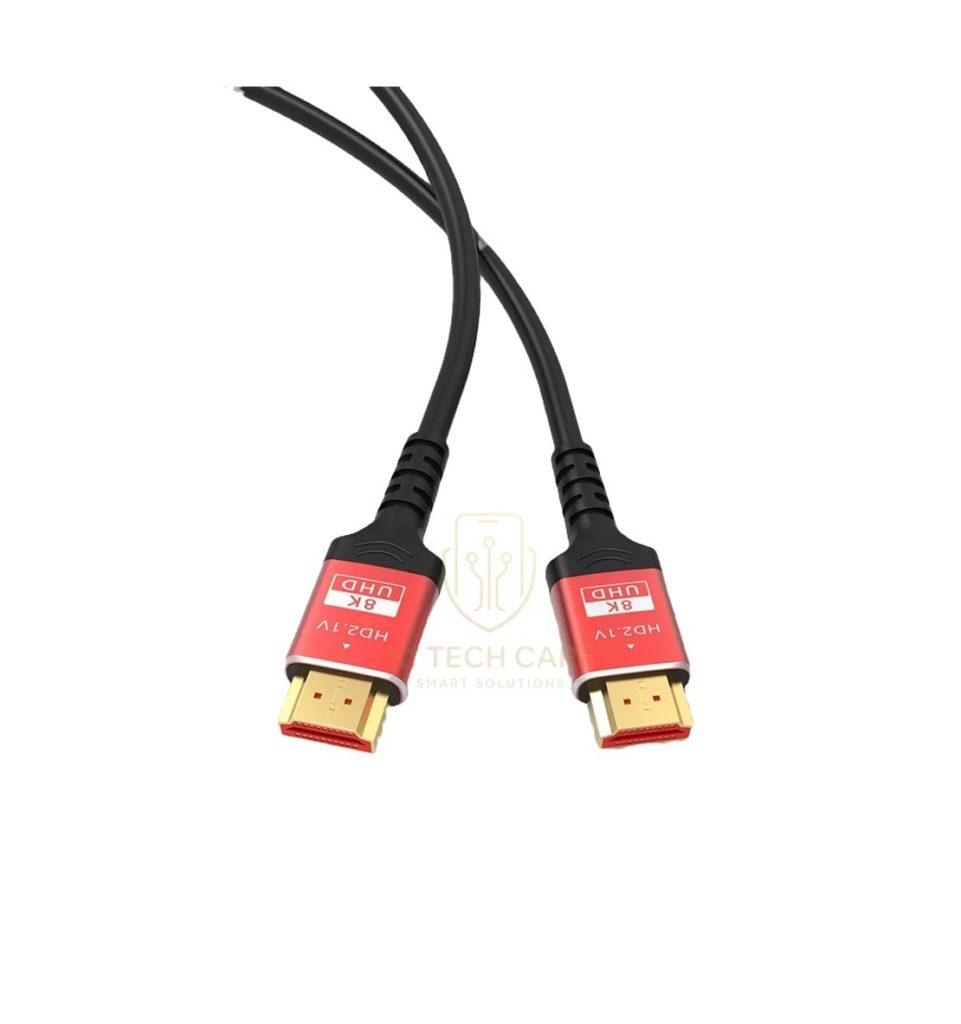 REDHLBEL Red Edition HDMI 2.1 Cable – 8K 60Hz, 48Gbps, eARC & Dolby Vision – 1m to 2m