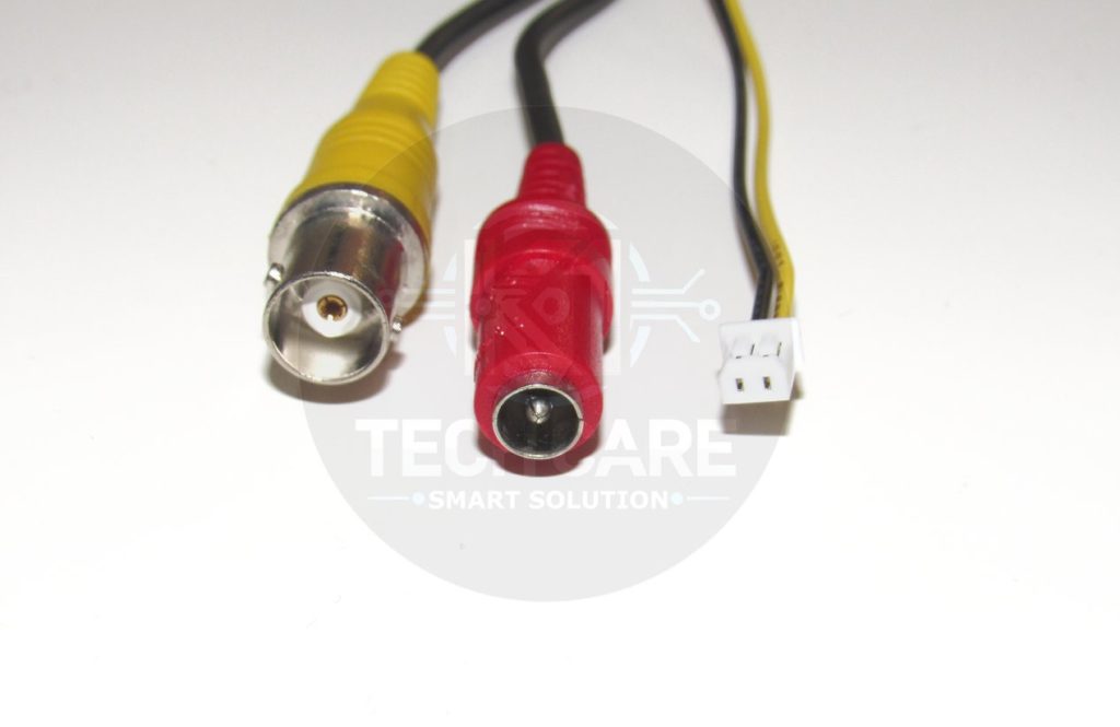 5-Pack 40cm CCTV Camera 3-Core Power & Video Combination Cables