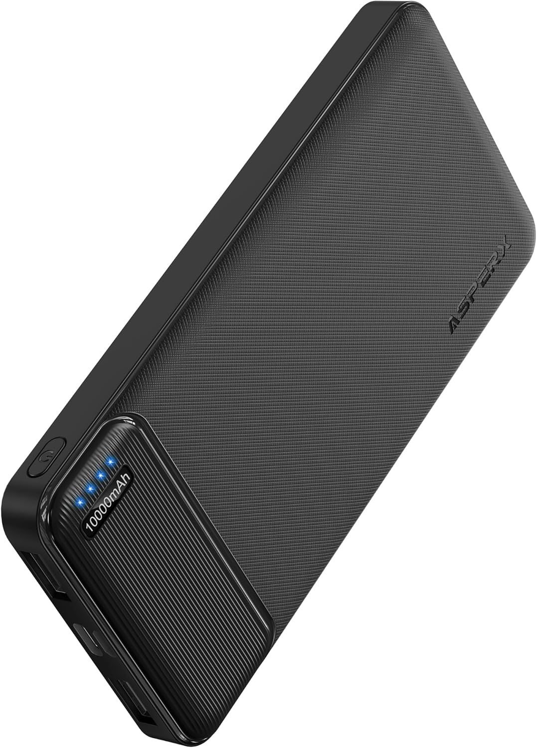 AsperX HYG003 10,000mAh Slim Power Bank – USB-C & Dual USB-A Portable Charger