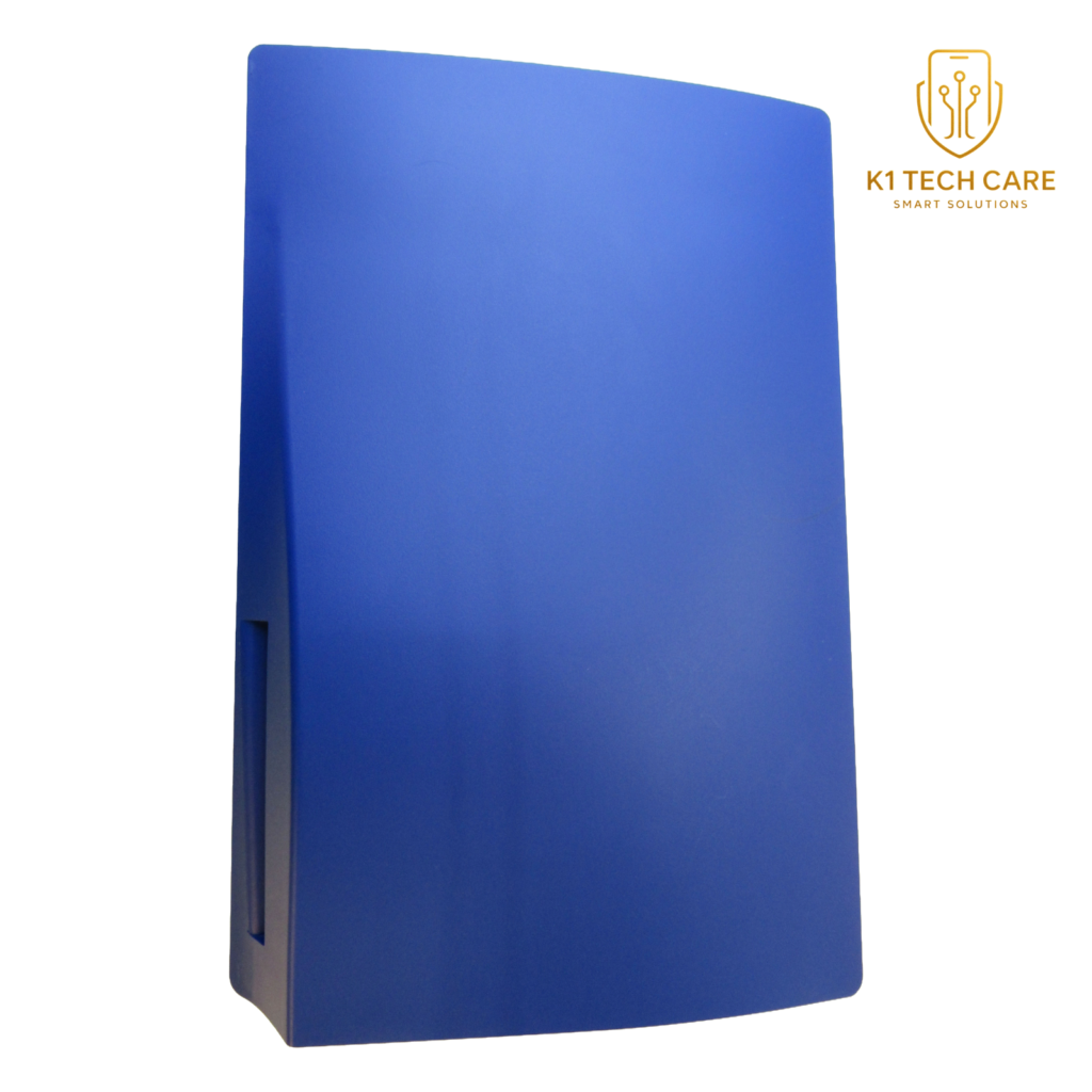 PS5 PlayStation 5 Disc Edition Front Faceplate – Blue Replacement Console Shell Cover