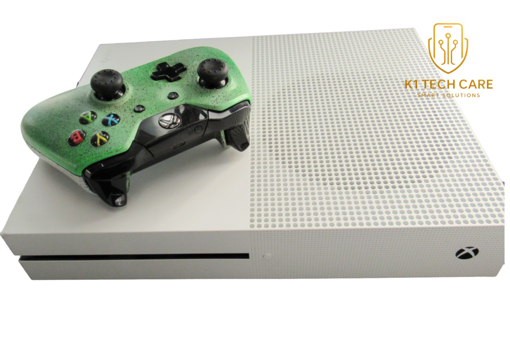 Microsoft Xbox One S 1TB Console – with Controller and Cables