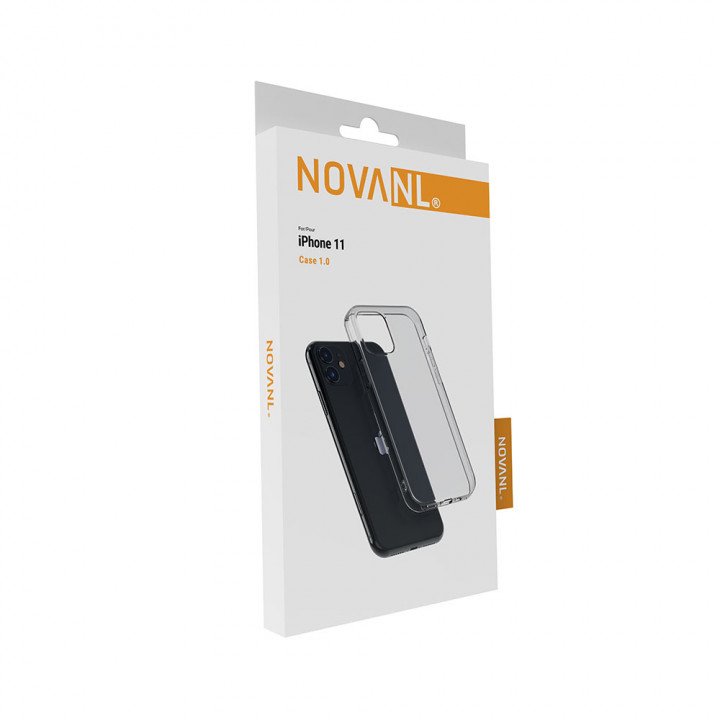 NOVANL Clear TPU Protective Case for iPhone 11 – Flexible Transparent Phone Cover