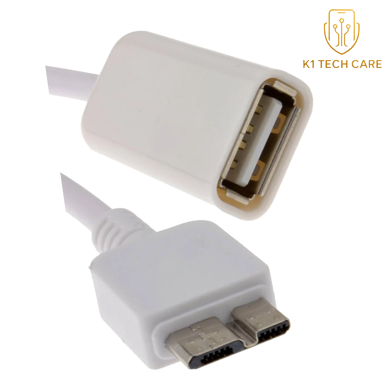 USB-A Female to Micro USB-B 10-Pin Male Adapter Cable – USB Converter Lead