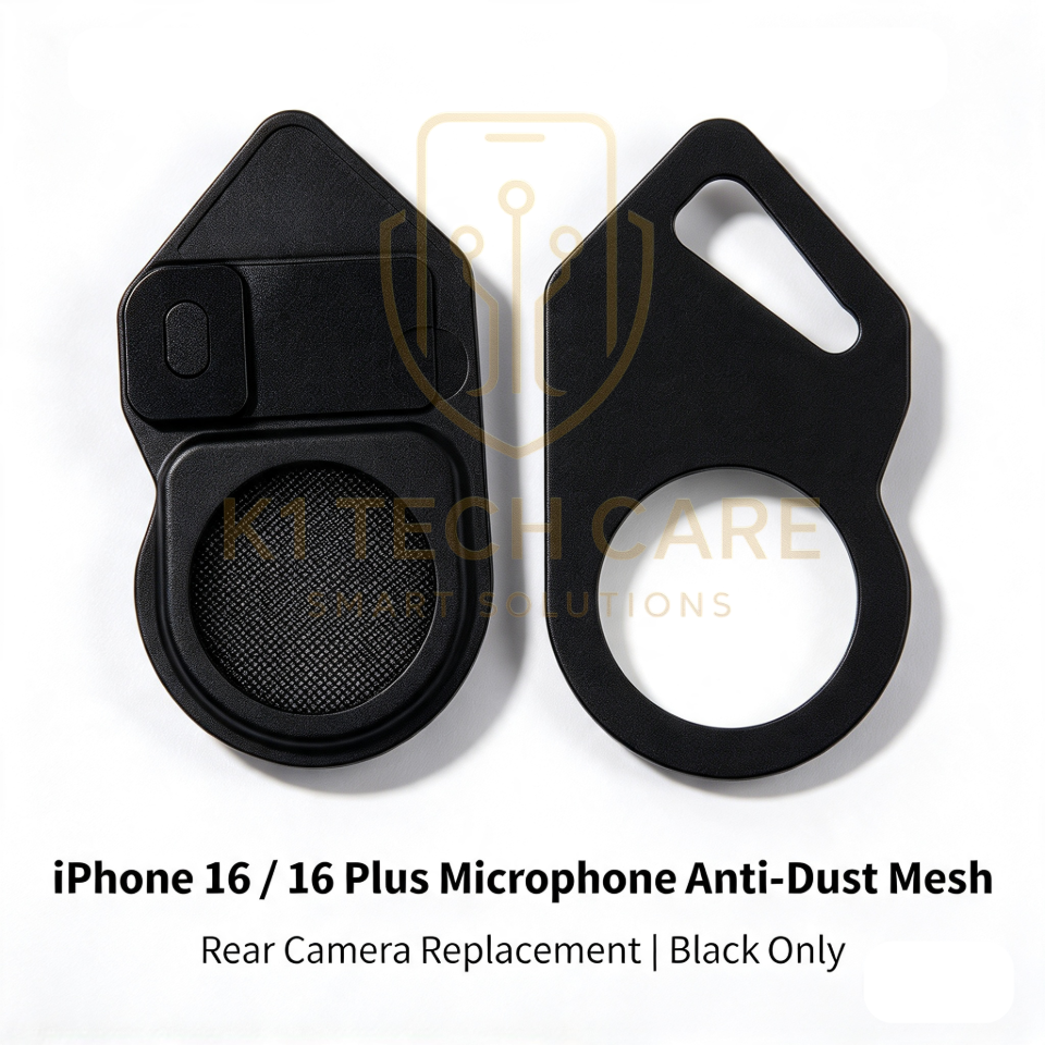 iPhone 16 / 16 Plus Rear Camera Microphone Dust Mesh Filter – Replacement Protective Net